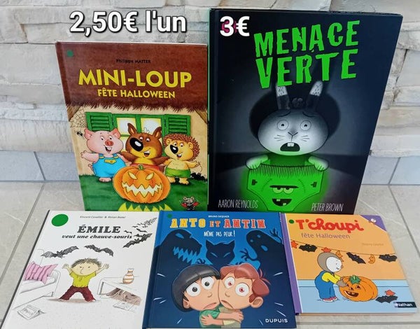 Livres Halloween : 0 à 5 ans