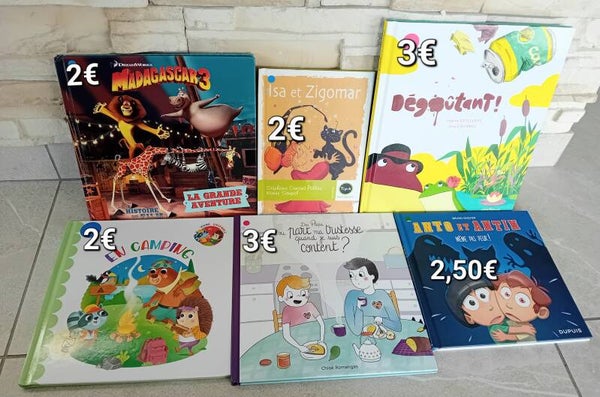 Livres divers 3 à 5 ans