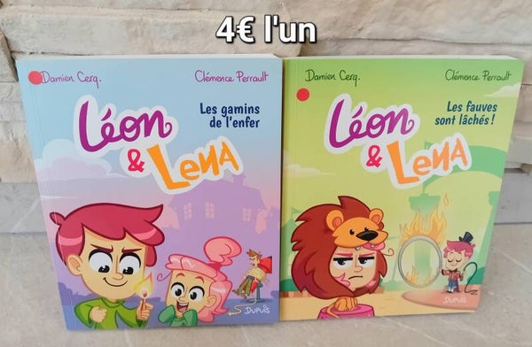 Bandes-dessinée Léon & Lena