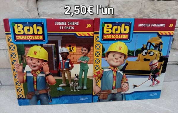 Livres 3 à 5 ans : Bob le bricoleur