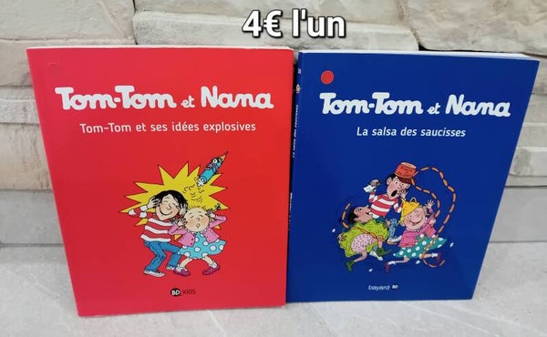 Bandes-dessinée : Tom-Tom et Nana