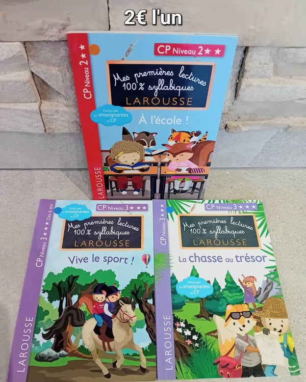 Livres premières lectures : Mes premières lectures 100% syllabiques