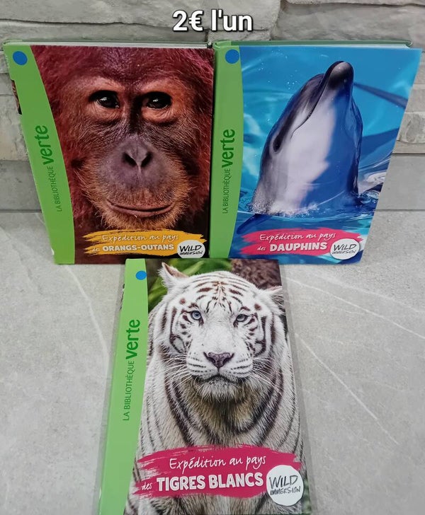 Bibliothèque verte : Wild Immersion