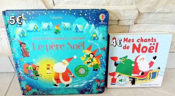 Livres Noël : Livre Sonore
