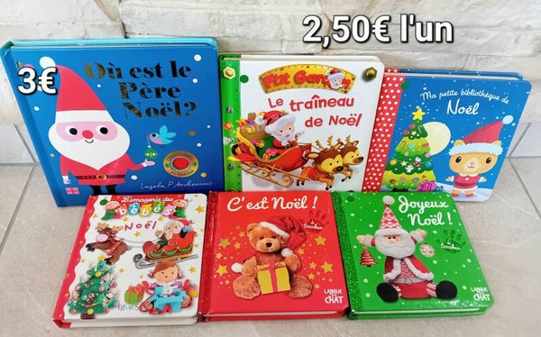 Livres Noël : Livres bébé