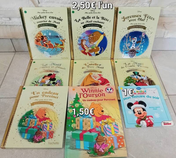 Livres Noël : Disney