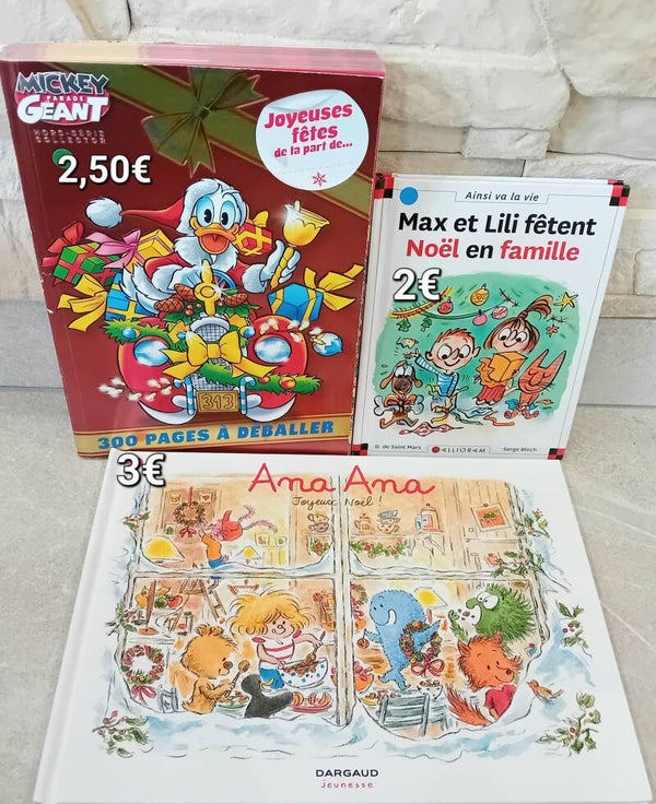 Livres Noël : Bandes-dessinée