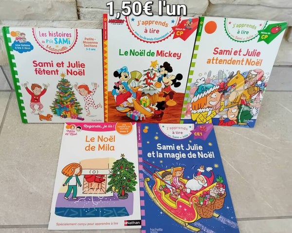 Livres premières lectures : J'apprécie à lire / Mila et Noé