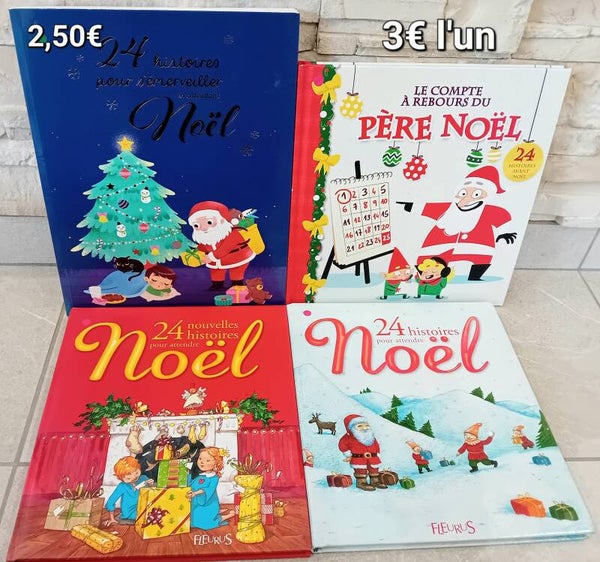 Livres Noël : 24 histoires