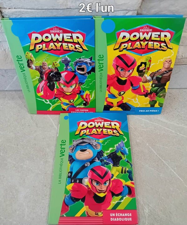 Bibliothèque verte : Power Players