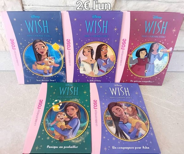 Bibliothèque rose : Wish Asha et la bonne étoile