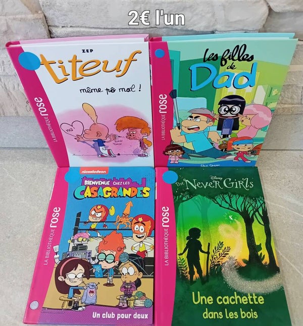 Bibliothèque Rose Divers