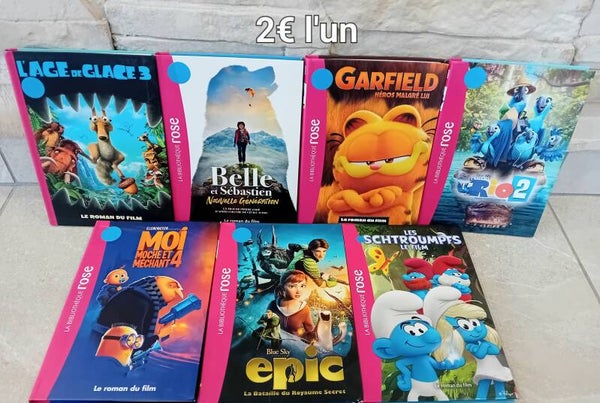 Bibliothèque rose : le roman du film