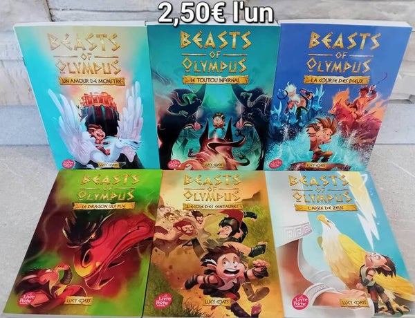 Premiers romans : Beasts of Olympus