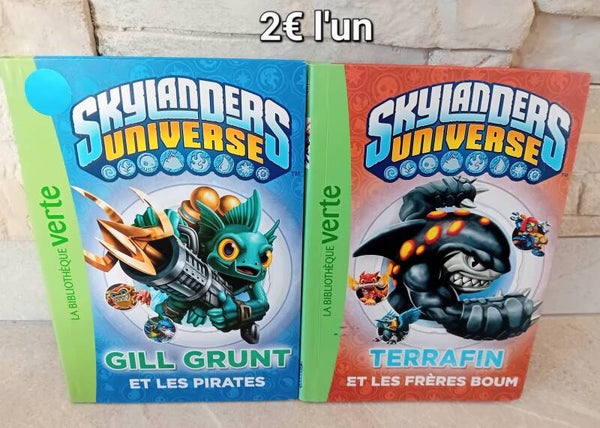 Bibliothèque verte : Skylanders Universe