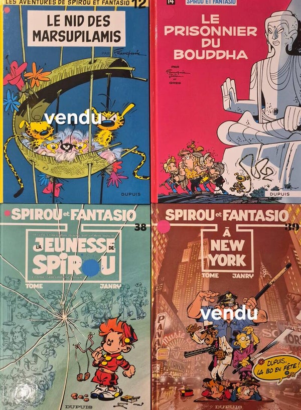 Bandes-dessinée : Spirou et Fantasio