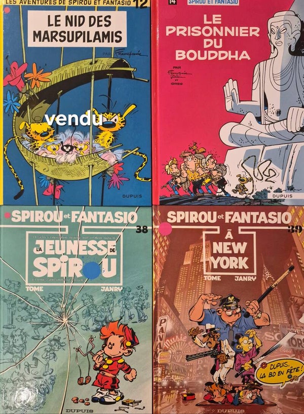Bandes-dessinée : Spirou et Fantasio