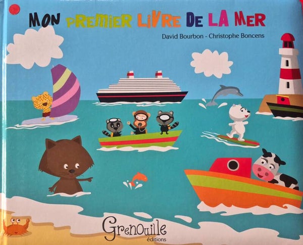 Livres bébé : Mon premier livre de la mer