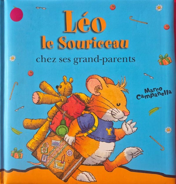 Livres bébé : Léo le Souriceau chez ses grand-parents