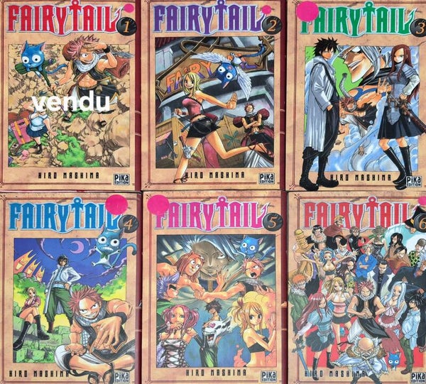 Mangas : Fairytail