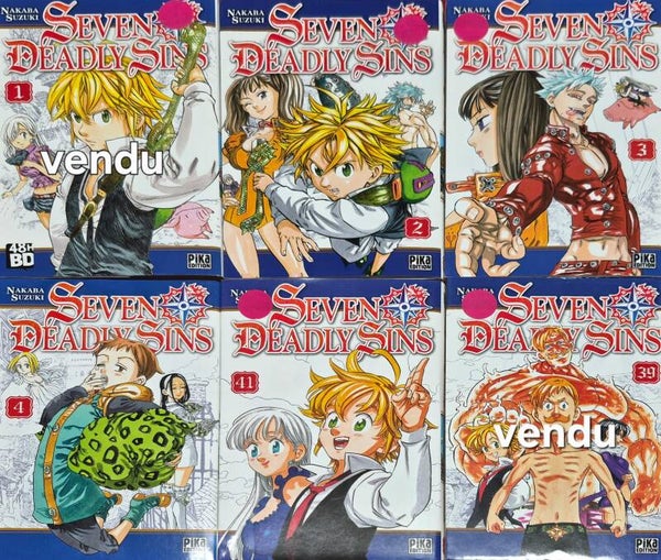 Mangas : Seven Deadly Sins