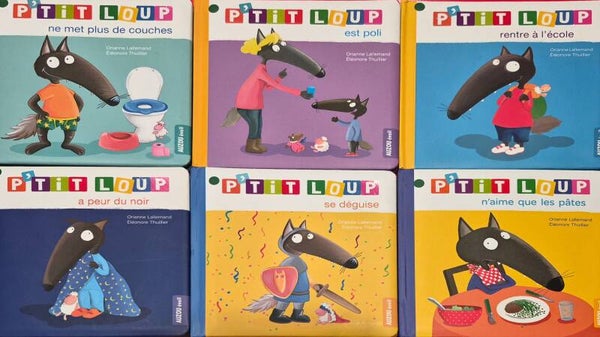 Livres bébé : P'tit Loup