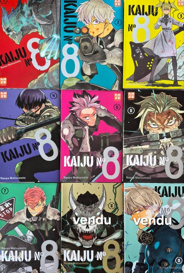 Mangas : Kaiju n°8