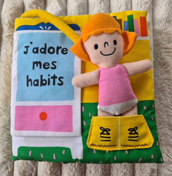 Livre Tissu : J'adore mes habits