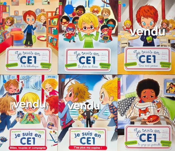 Premières Lectures : Je suis en CE1