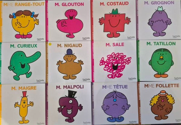 Livres 3 à 5 ans : Monsieur Madame