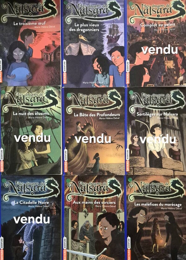 Premiers romans : Les dragons de Nalsara dès 8 ans