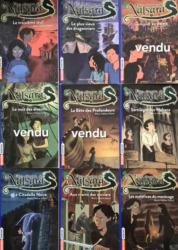 Premiers romans : Les dragons de Nalsara dès 8 ans