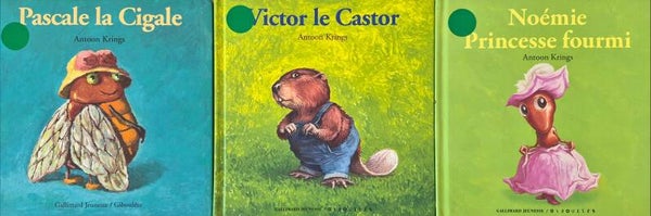 Livres 3 à 5 ans : Les p'tites bêtes