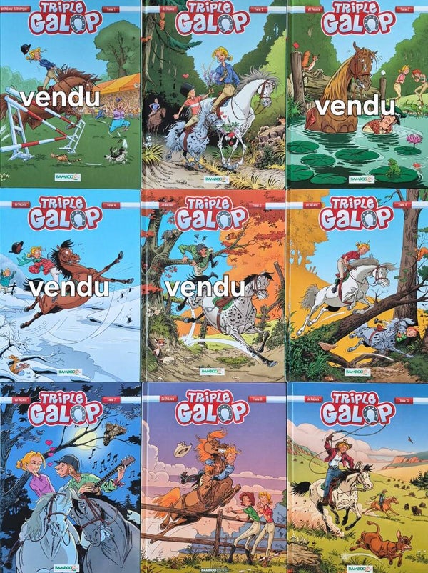 Bandes-dessinée : Triple Galop