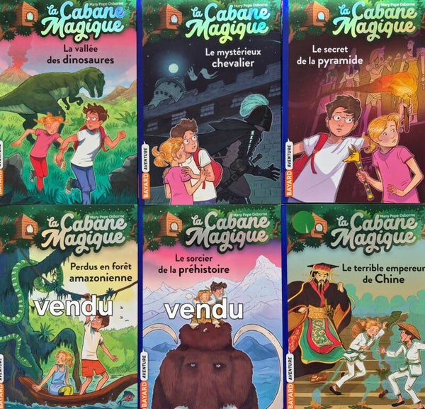 Premier roman : La cabane magique (nouvelle version) dès 7 ans