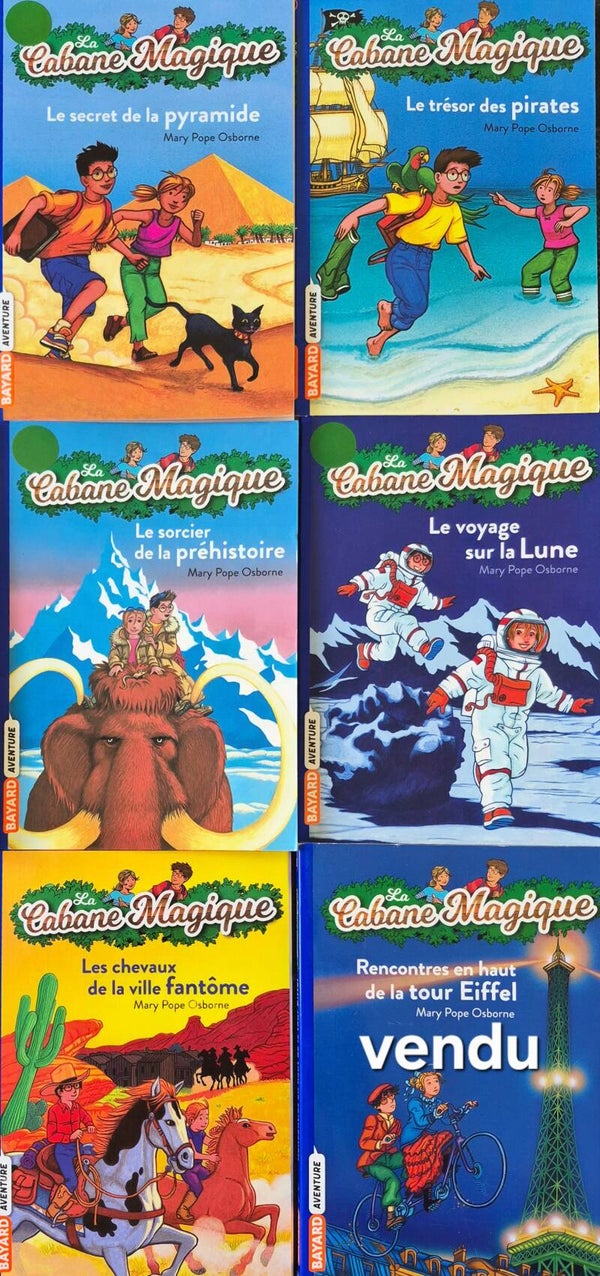 Premier roman : La cabane magique (ancien format n°1) dès 7 ans