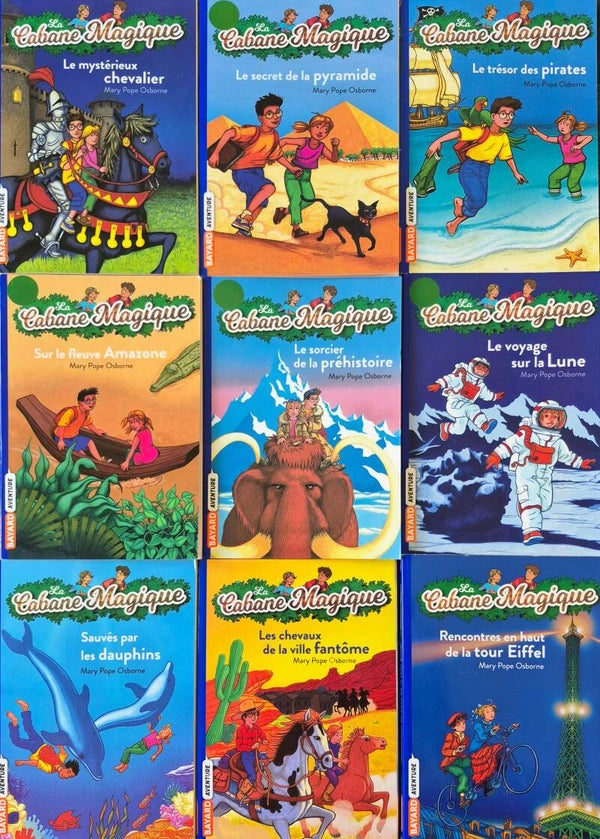 Premier roman : La cabane magique (ancien format n°1) dès 7 ans