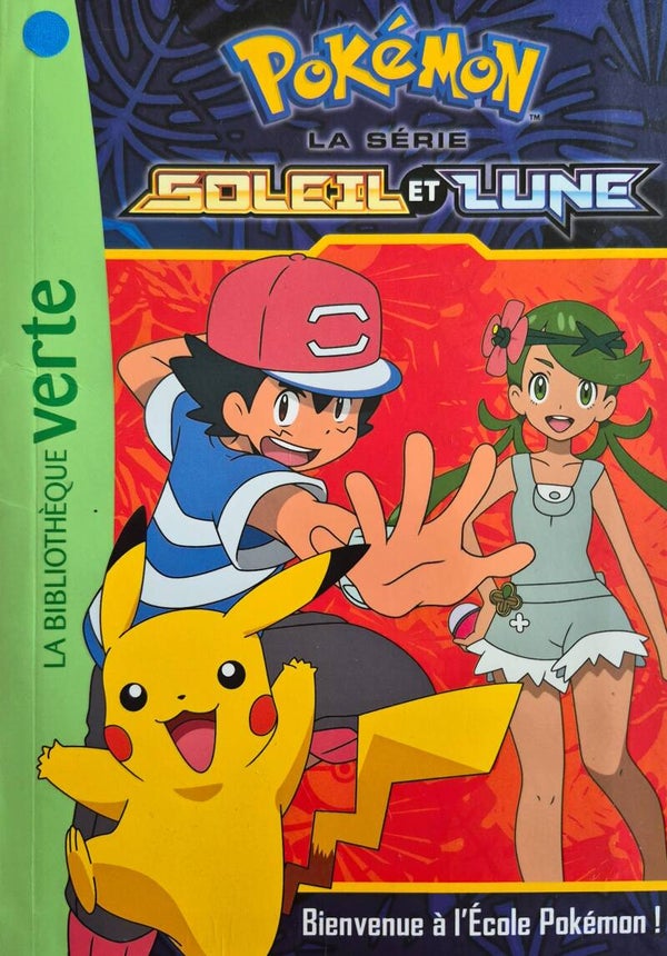 Bibliothèque verte : Pokemon la série Soleil et Lune