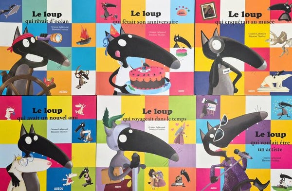 Livres 3 à 5 ans : Le loup