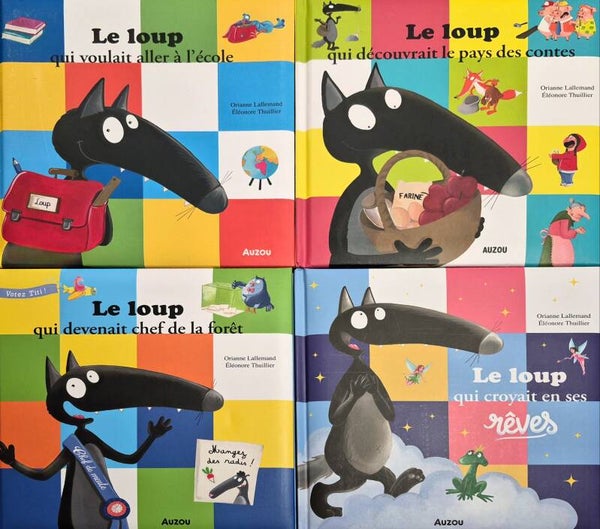Livres 3 à 5 ans : Le loup grand format