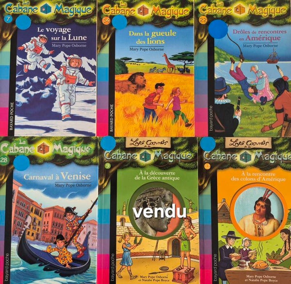 Premiers romans : La cabane magique (ancien format n°2) dès 7 ans