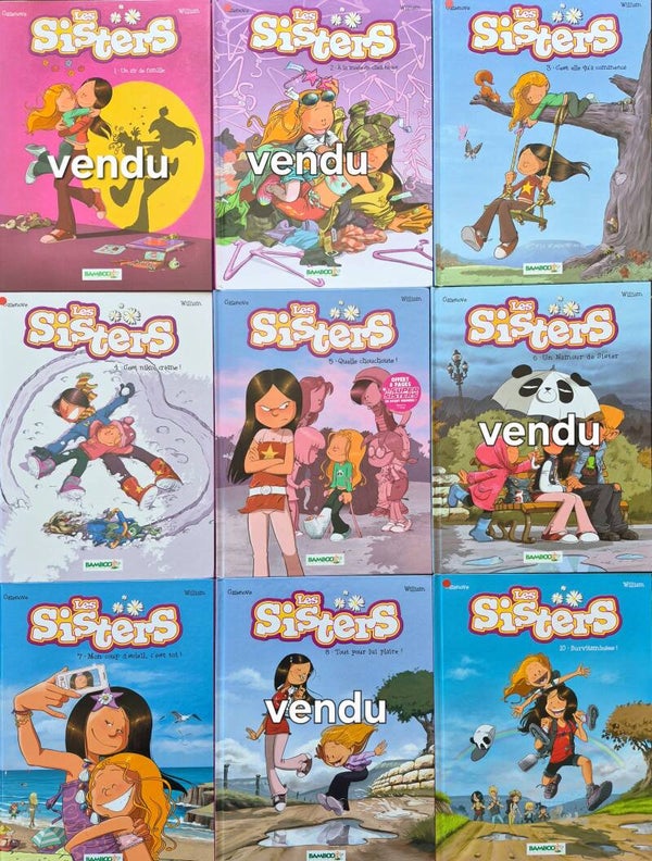 Bandes-dessinée : Les Sisters