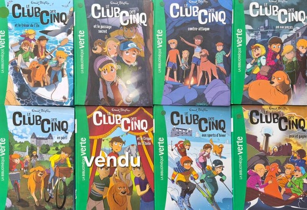 Bibliothèque verte : Le Club des Cinq