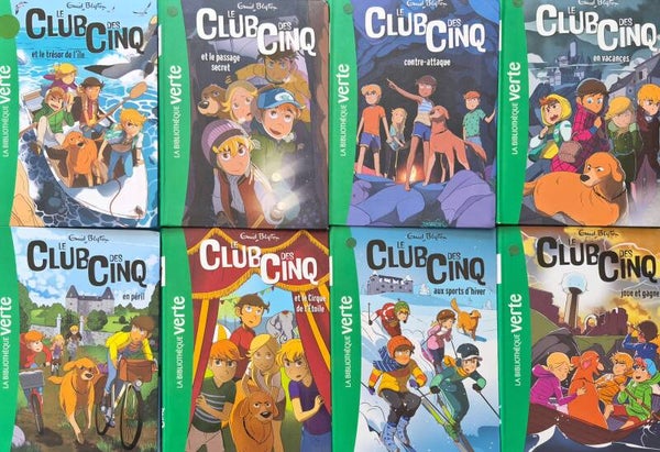Bibliothèque verte : Le Club des Cinq