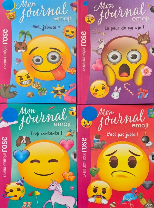 Bibliothèque rose : Mon journal Emoji