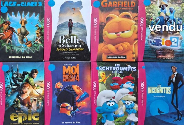 Bibliothèque rose : le roman du film