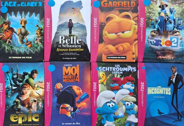Bibliothèque rose : le roman du film