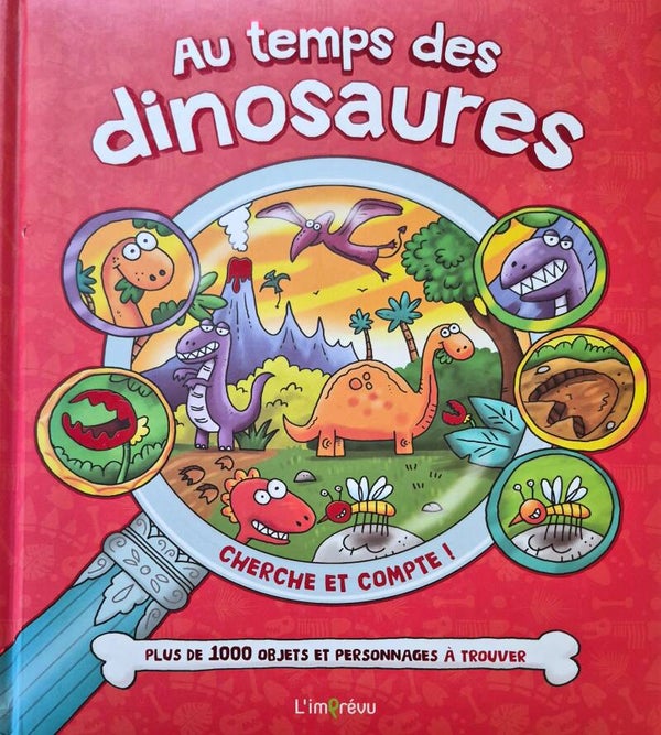 Cherche et Trouve : Au temps des dinosaures