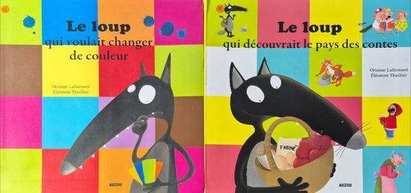 Livre 3 à 5 ans Bon état : Le loup