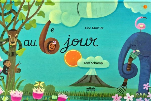 Livre 3 à 5 ans Bon état : Au 6e jour